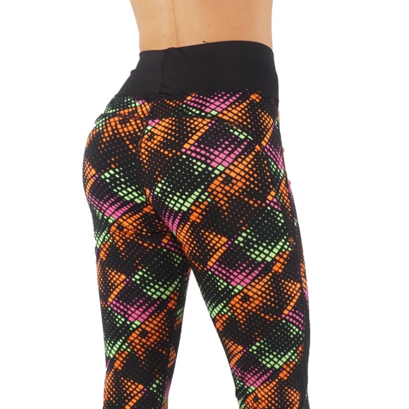 Yoga pants workout leggings LY6235-3 - Picture 2 of 3